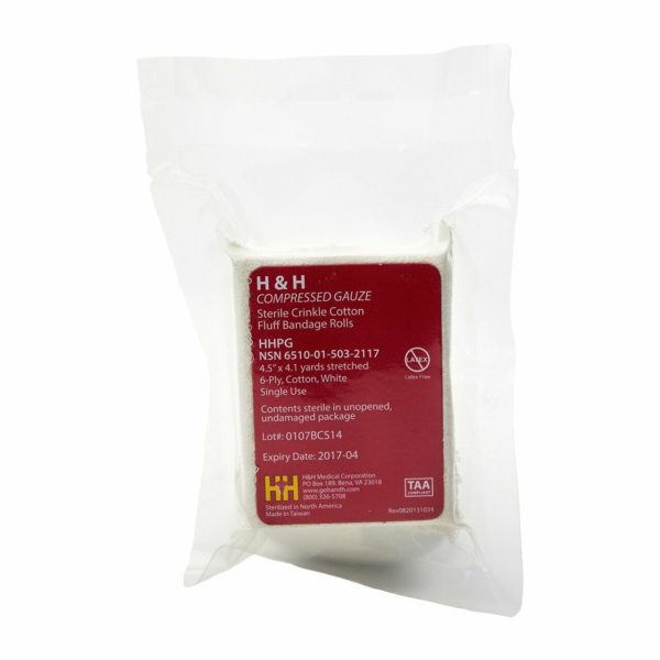 Tactical Medical Solutions: H&H Compressed Gauze