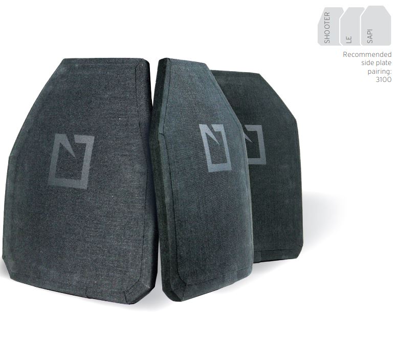 HESCO 3800LV 800 Series Armor Lightest Level 3 ICW Plate (PAIR PRICING) SIERRATAC