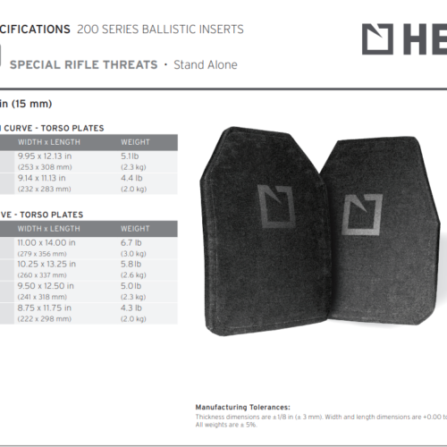 HESCO Plates & Body Armor SIERRATAC