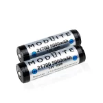 Modlite: Modlite 21700 5000MAH Protected Button Top Cell (2 Pack)