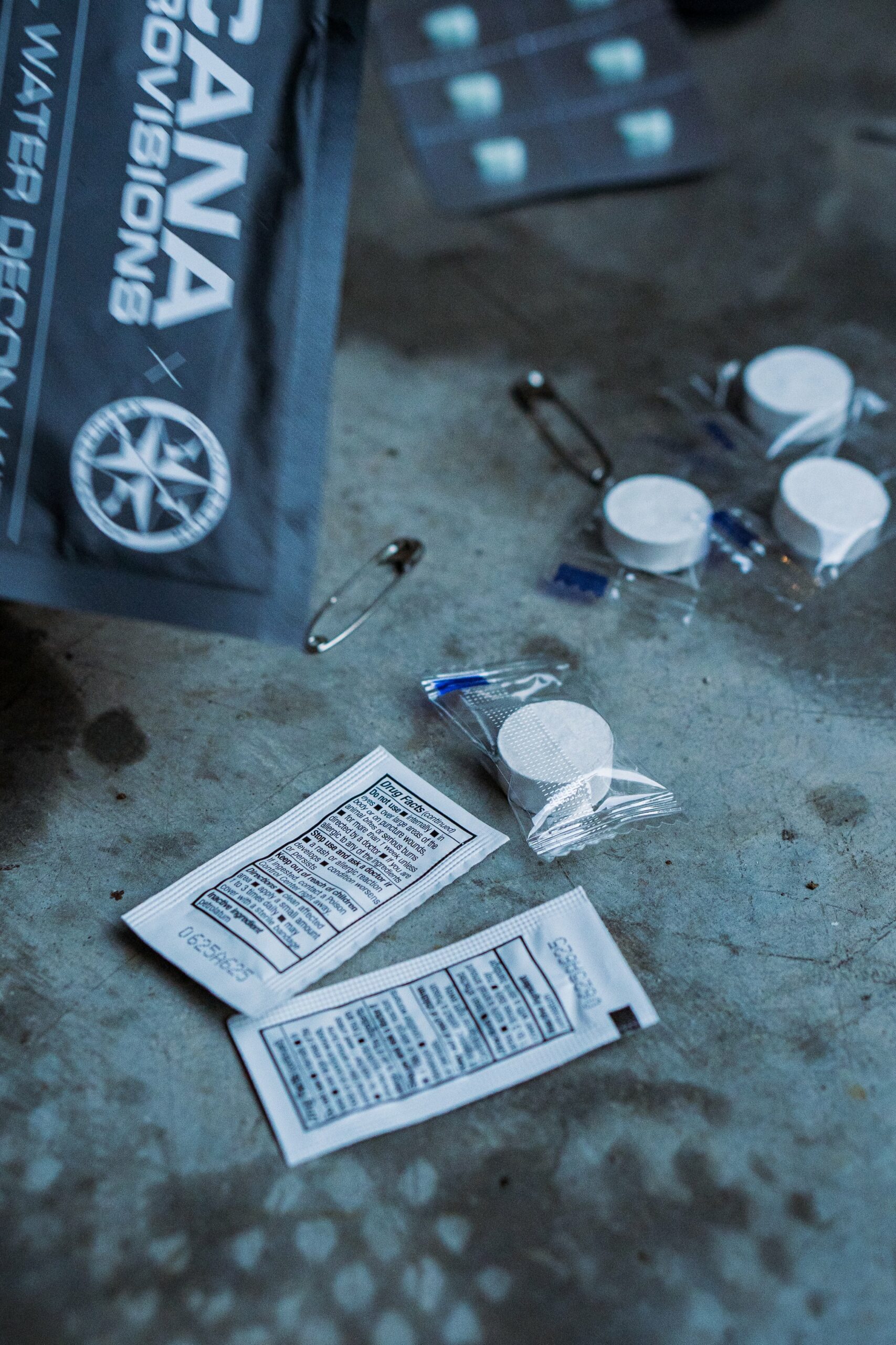 CANA Provisions: Personal Water Decon Kit